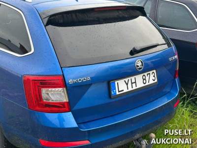 Parduodamas naudotas lengvasis automobilis Skoda Octavia 2014 m. pradinė kaina 5500 EUR