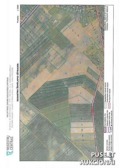Žemės ūkio paskirties sklypas Joniškio rajone, Stanelių kaime, 1.04 ha, 4542 EUR pradinė kaina