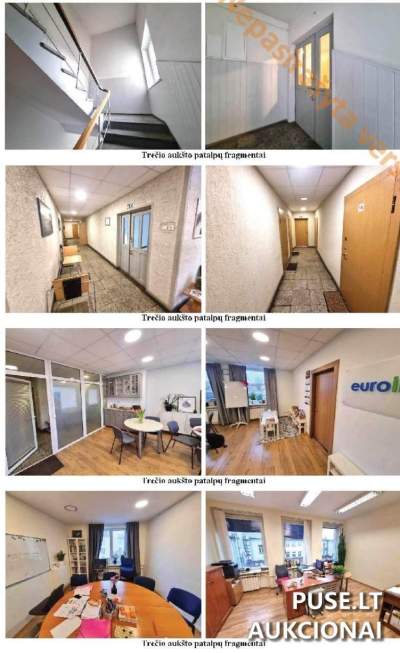 Administracinis pastatas su medicinos patalpomis Klaipėdoje, Šaulių g. 21, pradinė kaina 1285000 EUR