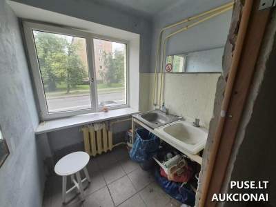 Kambarys Vilniuje, Gerosios Vilties g. 16, 12.25 kv.m su bendros patalpos dalimi, pradinė kaina 24700 EUR