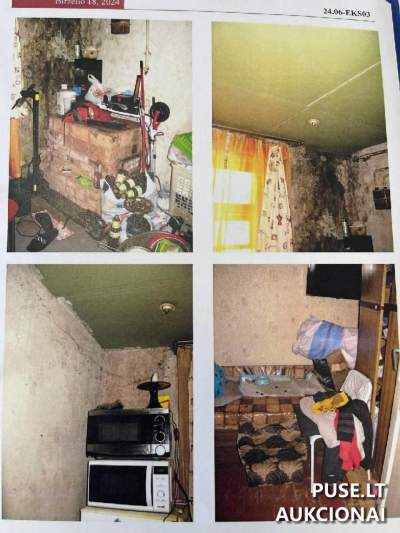 Gyvenamojo namo 5/20 dalis Vilniuje, Žiogų g. 8, pradinė kaina 74400 EUR