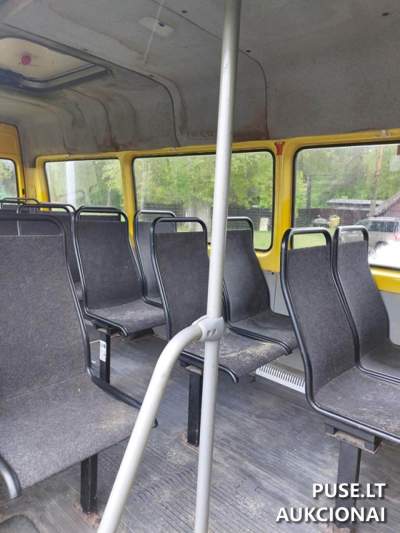 Autobusas Mercedes Benz Sprinter 308, geltonas, 20 vietų, parduodamas aukcione nuo 1120 EUR