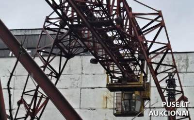 Parduodamas ožinis kranas KKS-10T25 Vilniuje, Pramonės g. 97, pradinė kaina 6580 EUR