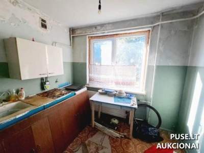 Parduodamas 32.95 kv.m. butas Didžiasalio kaime, Ignalinos r. su rūsiu, pradinė kaina 2700 EUR