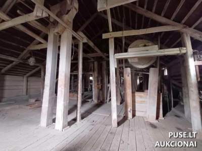 Parduodamas istorinis Malūno pastatas su 0.2024 ha sklypu Dotnuvoje, Kėdainių r., pradinė kaina 18313 EUR