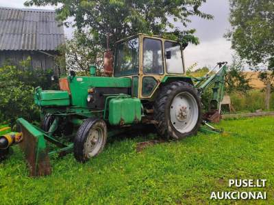 Ekskavatorius JUMZ 6 kl. 1986 m. parduodamas viešame aukcione Kretingos rajone nuo 1000 EUR