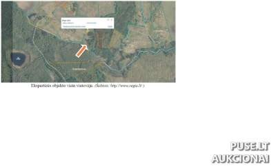 Žemės ūkio paskirties sklypas Zarasų rajone, Milžinų kaimas, pradinė kaina 7360 EUR
