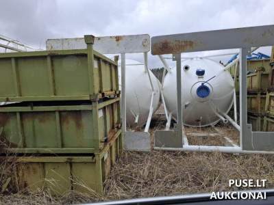 Pramoninė gamybinė linija pelenų perdirbimui 70000 EUR aukcione