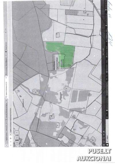 Žemės ūkio paskirties sklypas Kaišiadorių rajone, Kazokų kaime, pradinė kaina 33600 EUR