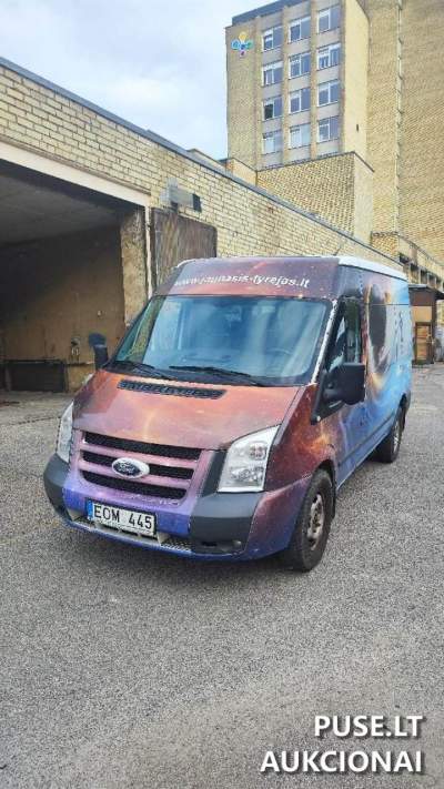 Krovininis automobilis Ford Transit 2011 m. Vilniuje pradinė kaina 4600 EUR