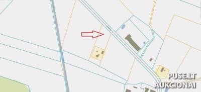 Žemės sklypas Kretingos r. sav., Erlėnų k. - Pirmosios klasės ūkio žemė nuo 5760 EUR