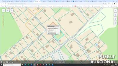 Žemės ūkio paskirties sklypas Vilniaus rajone, Akmeniškių kaime, 1668 EUR pradinė kaina