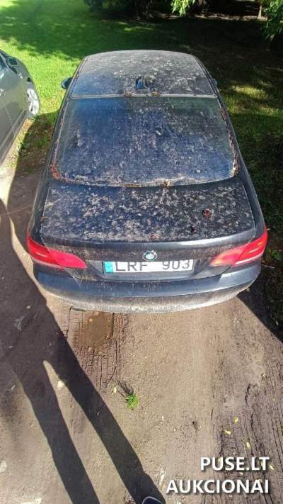 BMW 3ER REIHE 2008 m. automobilis antstolių aukcione pradinė kaina 2400 EUR