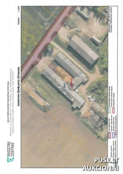 Parduodama negyvenamoji ferma Joniškio rajone, Žmirklių kaime, 2165 kv.m. 28591 EUR