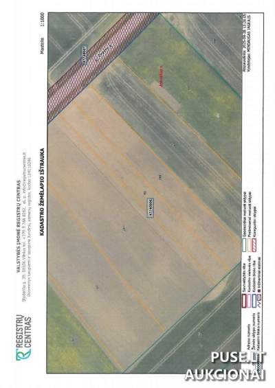 Žemės ūkio paskirties žemės sklypas Joniškio rajone, Stanelių kaime, parduodamas 1112 EUR kaina