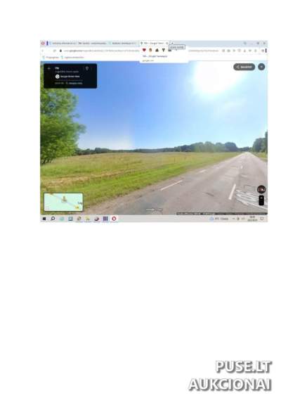 Žemės ūkio paskirties žemės sklypas Raseinių rajone, Legotiškėse, 0.54 ha, pradinė kaina 2160 EUR