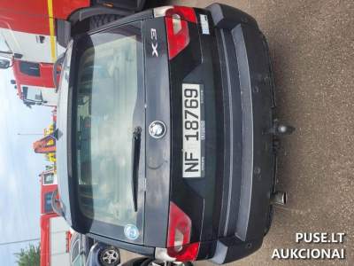 BMW X3 dyzelinas 2005 m. Klaipėdoje, pradinė kaina 1405 EUR