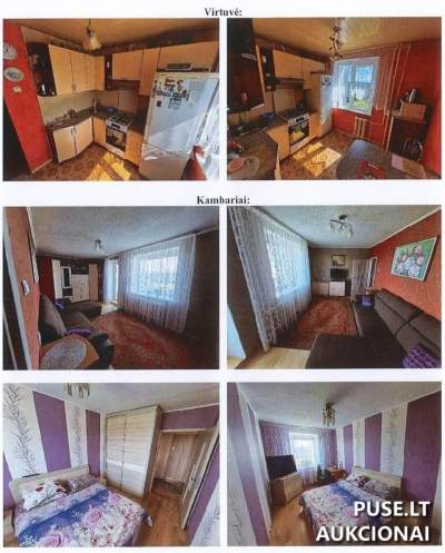 Parduodamas butas Jonavoje, A. Kulviečio g. 32, su pradine kaina 48800 EUR - Antstolių varžytynės