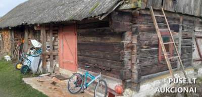 1/3 gyvenamojo namo dalis Šalčininkėlių Tartoko k., 83.75 kv.m, 3 kambariai, pradinė kaina 3840 EUR