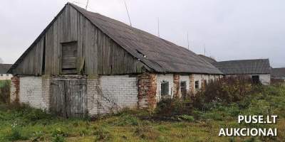Parduodama buvusi veršidė Raseinių r. Aleknų k. 8, 571 kv.m., pradinė kaina 12690 EUR