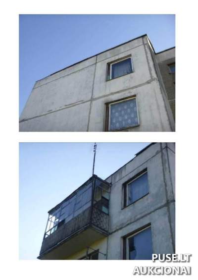 1/2 dalis buto Ignalinos rajone, Kazitiškio kaime, 27 kv.m., pradinė kaina 906 EUR