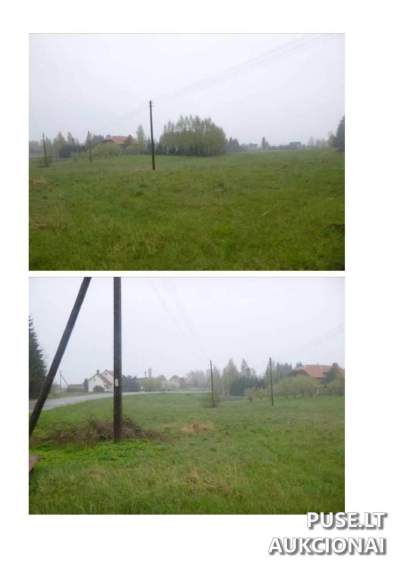 Žemės sklypas Joniškio miestelyje, Molėtų rajone, 0.27 ha, pradinė kaina 7840 EUR