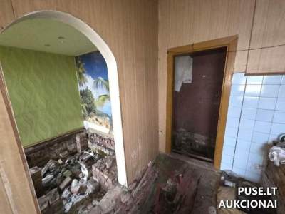 Mažas butas Kybartuose, Gedimino g. 8, pradinė kaina 677 EUR, 52 kv.m plotas