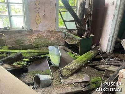 Mažas 19.89 kv.m. butas Pakruojo r. Rozalimui, pradinė kaina tik 390 EUR