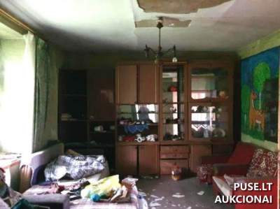 Nebrangus 52.55 kv.m. butas Pagėgių savivaldybėje, Benininkuose, pradinė kaina 3260 EUR