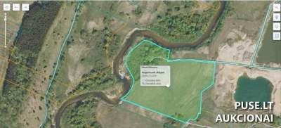 Parduodamas 4.24 ha žemės ūkio paskirties sklypas Kretingos rajone, Nausodžio k., pradinė kaina 12720 EUR