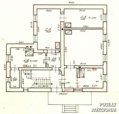 Butas Pagėgiuose, Birutės g. 10 - pradinė kaina 14 400 EUR