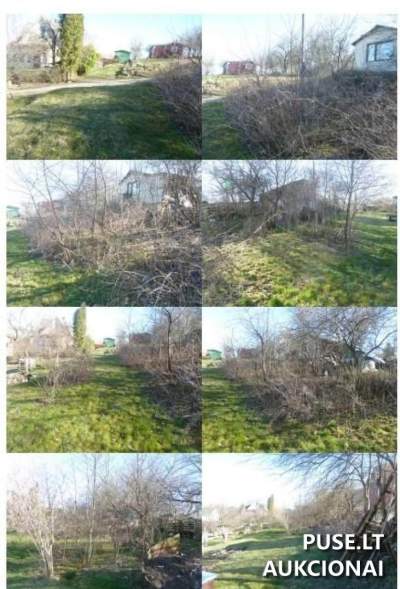 Žemės sklypas Lentvaryje, Gulbinų g. 11 – 0,06 ha sodų sklypas, pradinė kaina 3 708 EUR