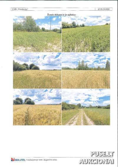 Žemės sklypas Elektrėnuose, Šilo g. 52A – aukcionas nuo 18 450 €