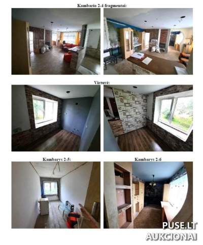 Butas Kauno rajone, Boniškių k., Žemdirbių g. 1-2 – 9 000 EUR, 47 m², sklypas 0,13 ha