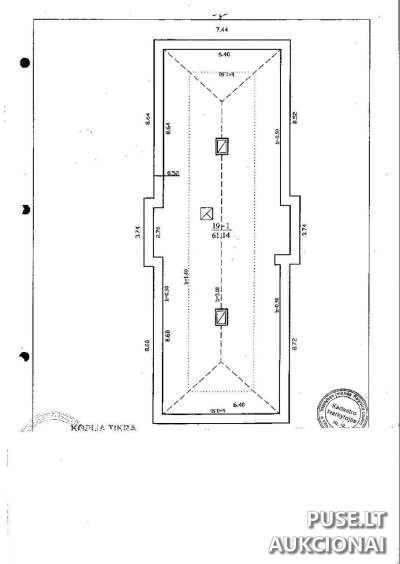 Neįrengta palėpė Lentvaryje, Klevų al. 44 - aukcionas nuo 680 EUR