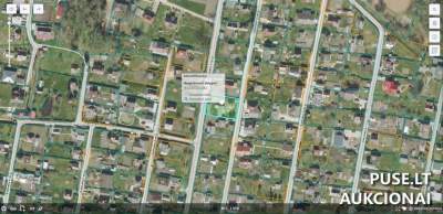 Žemės sklypas Mažeikiuose (Troškučiai, Šaltinėlio g. 19) – 6000 EUR, 1/2 dalis