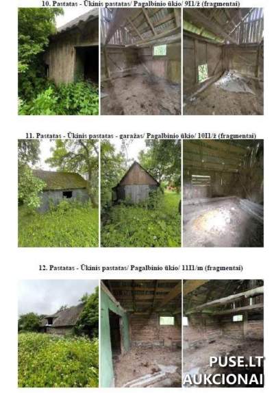 Gyvenamasis namas Kalvarijų savivaldybėje, Pagraužių kaime, Ateities g. 25 – pradinė kaina 6 000 EUR