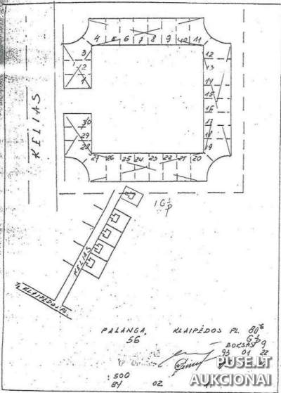 Garažas Palangoje, Bangų g. 11E — pradinė kaina 9 040 EUR