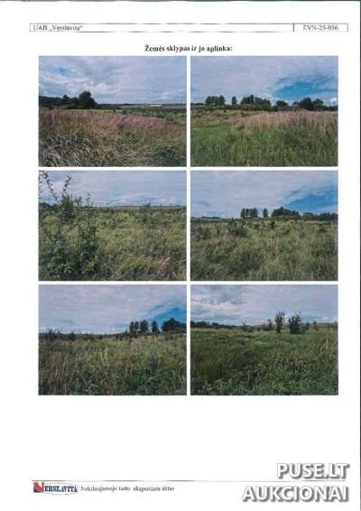 Elektrėnuose, Dubijos g. 34 — žemės sklypas, pradinė kaina 198 400 EUR