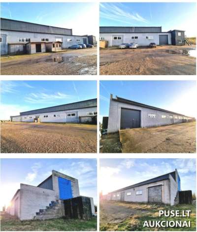 Sandėlis Skuode, Statybininkų g. 18 – aukcionas, pradinė kaina 136600 €