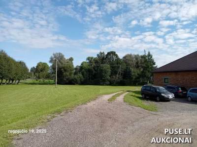 Žemės sklypas Obeliuose (Rokiškio r.) – Stoties g. 4, pradinė kaina 3 129 EUR