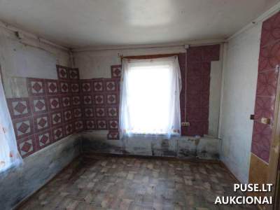 Vieno kambario butas Šakiuose (Kęstučio g. 106) - pradinė kaina 4300 EUR