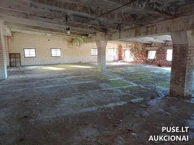 Žolių valymo punktas, sandėlis Akademijoje (Žemaičių g. 6A) – pradinė kaina 10 562 EUR