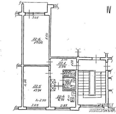 Butas Didžiasalyje, Agarinio g. 3 (46,8 m²) – pradinė kaina 445 EUR, aukcionas 2025-11-10