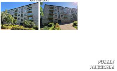 Butas Kaune, Vytenio g. 16 – aukcionas, pradinė kaina 59 200 EUR