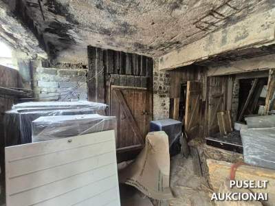 Ūkinis pastatas Vilniuje, Pylimo g. 23 – parduodama 98/100 dalis, pradinė kaina 166 200 EUR