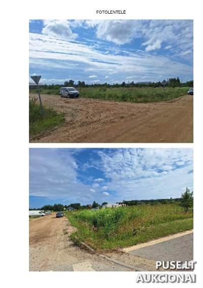 Žemės sklypas Klaipėdoje, Gargžduose (Mykolo Vaitkaus g. 75) – pradinė kaina 15 050 EUR