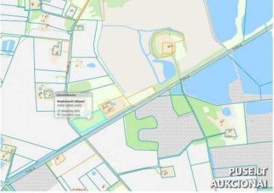Žemės sklypas Poškuose, Klaipėdos r. – pradinė kaina 8 000 EUR, kadastr. 5503/0002:183