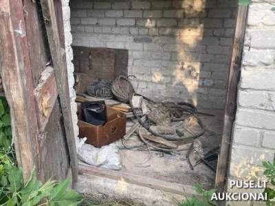 Ūkinis pastatas Panevėžio r., Bobiniškių k. 16 – pradinė kaina 1 200 EUR