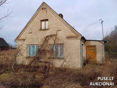 Gyvenamasis namas Jurbarke, Šaltuonos g. 32 – 65 m², pradinė kaina 2 484 €